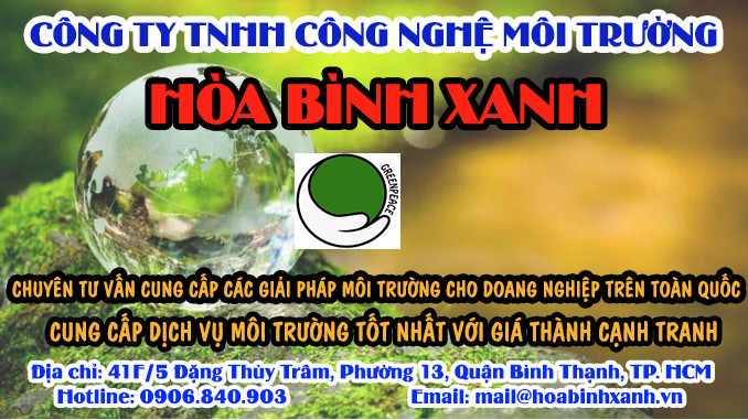 Công ty TNHH Công nghệ Môi trường Hòa Bình Xanh