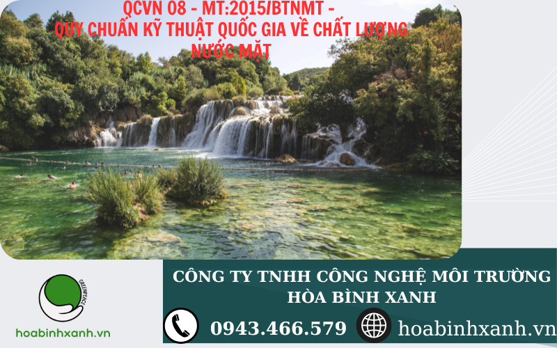 QCVN 08 - MT:2015/BTNMT Quy chuẩn kỹ thuật quốc gia về chất lượng nước mặt