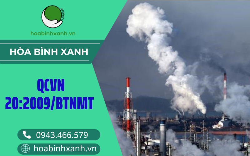 QCVN 20:2009/BTNMT - QUY CHUẨN KỸ THUẬT QUỐC GIA VỀ KHÍ THẢI CÔNG ...