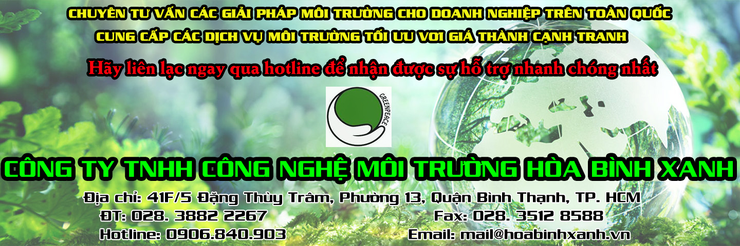 Công ty TNHH Công nghệ Môi trường Hòa Bình Xanh