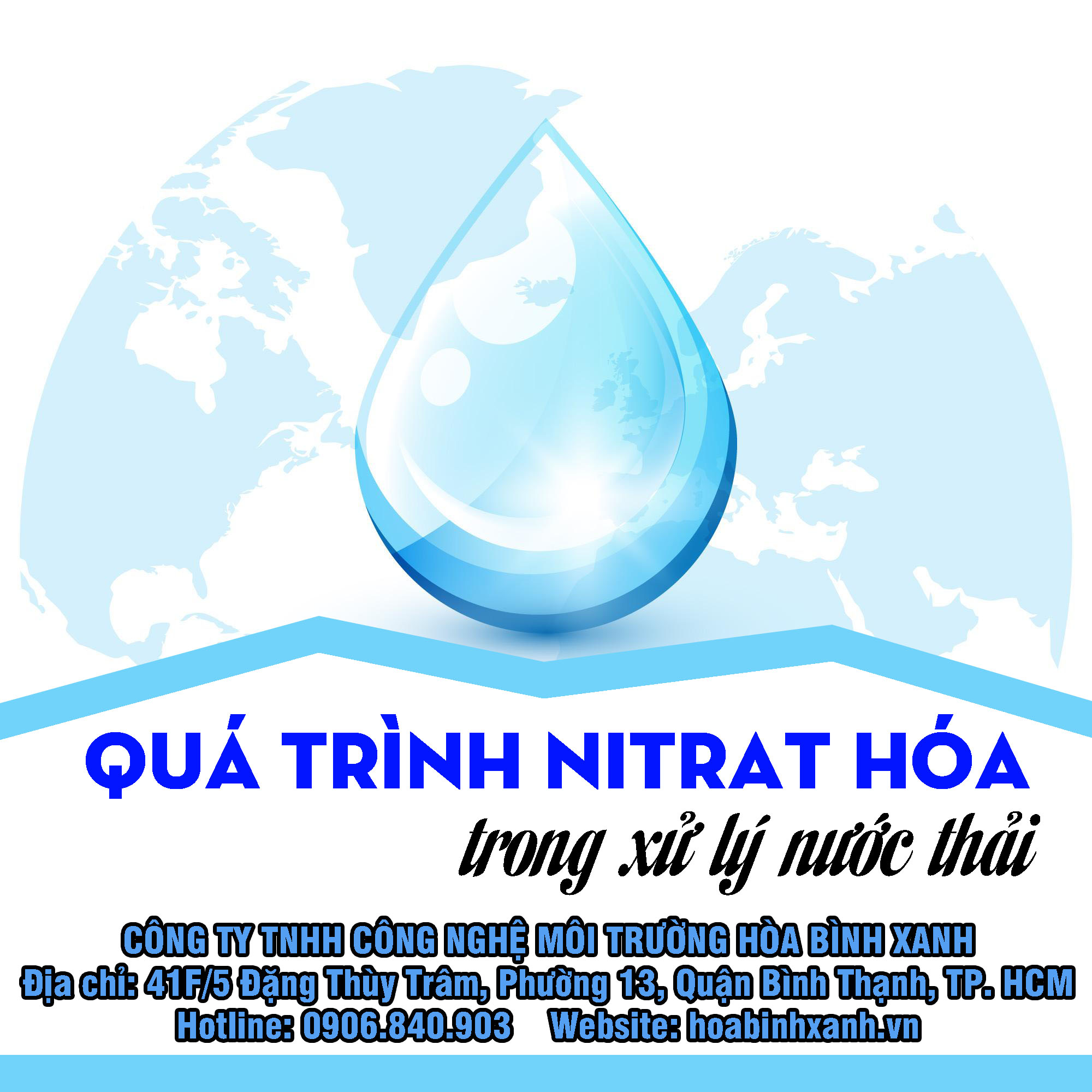 Quá trình nitrat hóa trong xử lý nước thải chứa amoni