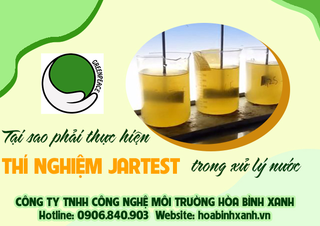 Tại sao phải thực hiện thí nghiệm Jartest trong xử lý nước