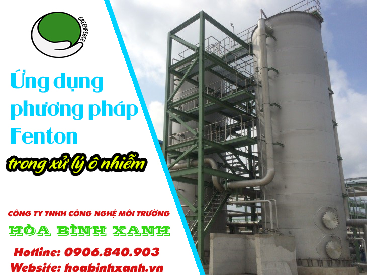 Ứng dụng phương pháp fenton trong xử lý ô nhiễm