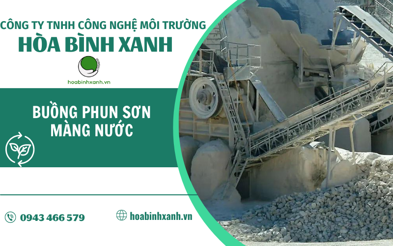 Buồng phun sơn màng nước