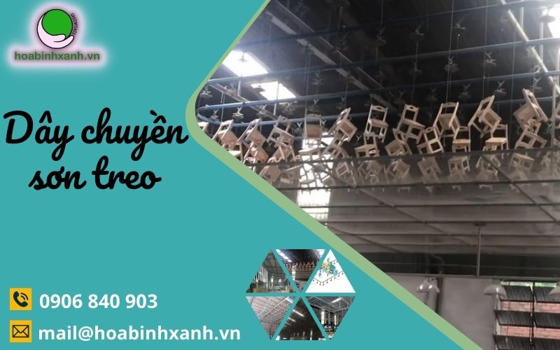 Dây chuyền sơn treo - Hòa Bình Xanh Dây chuyền sơn treo - Hòa Bình Xanh