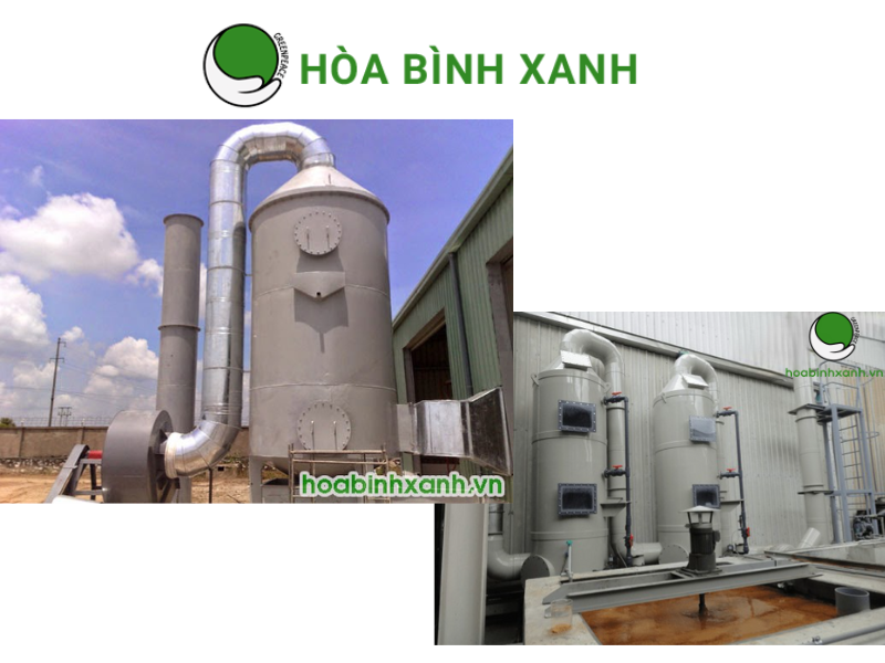 Hệ thống xử lý khí thải hóa hơi Hệ thống xử lý khí thải hóa hơi