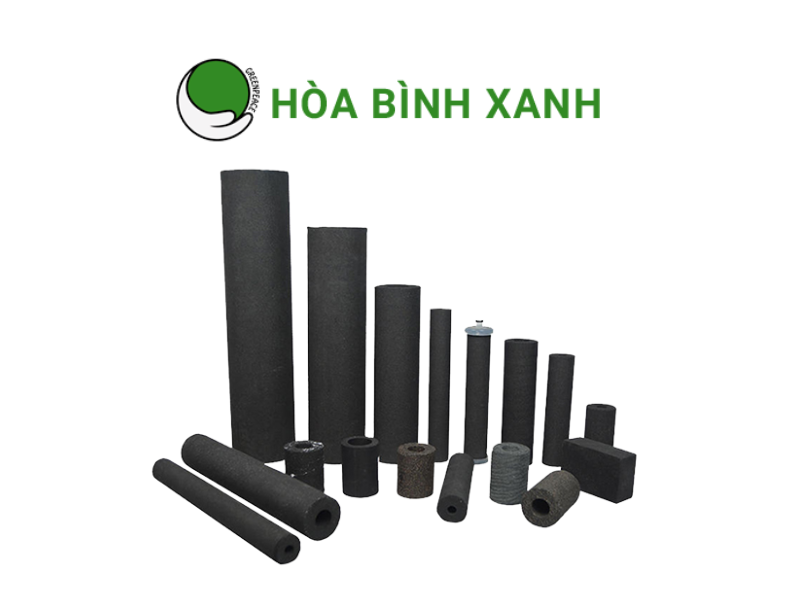 Than hoạt tính dạng ống Than hoạt tính dạng ống
