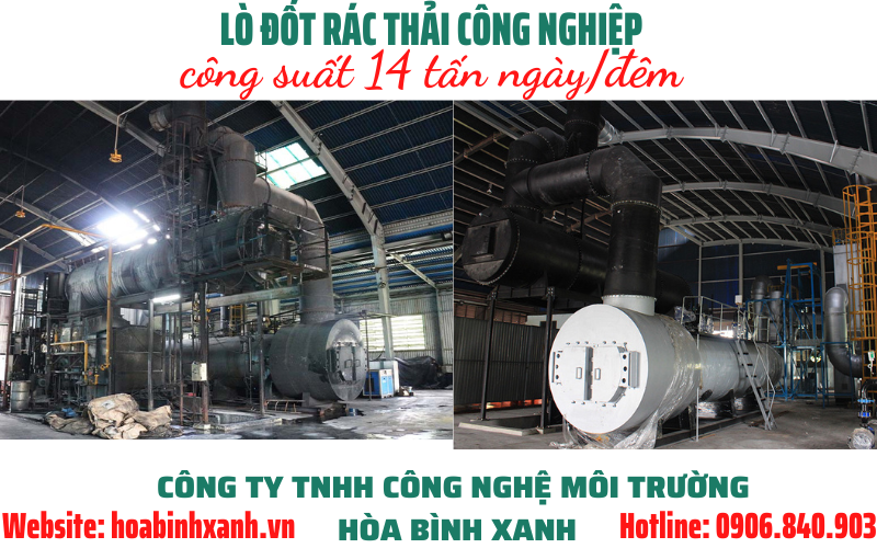 Lò đốt rác thải công nghiệp