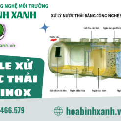Module xử lý nước thải bằng Inox - Hòa Bình Xanh