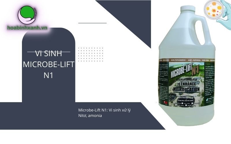 Vi sinh xử lý Nitơ, amonia Microbe-Lift N1 Vi sinh xử lý Nitơ, amonia Microbe-Lift N1