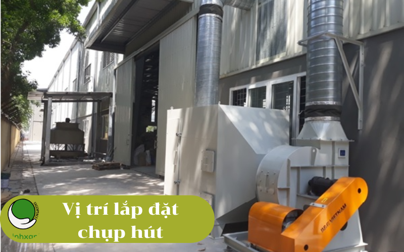 Vị trí lắp đặt chụp hút