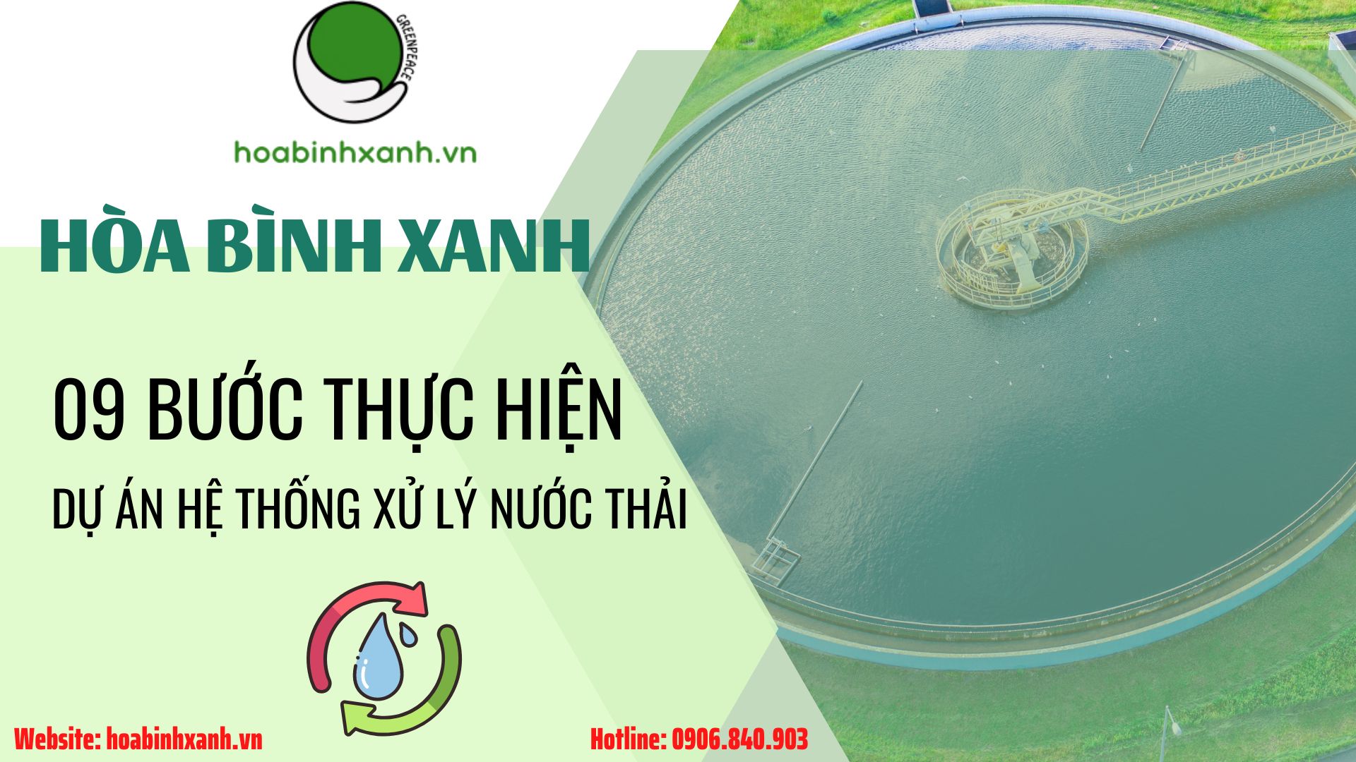 Các bước thực hiện dự án hệ thống xử lý nước thải Các bước thực hiện dự án hệ thống xử lý nước thải