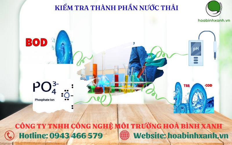 Kiểm tra thành phần nước thải 