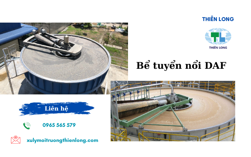 Bể tuyển nổi DAF trong XLNT