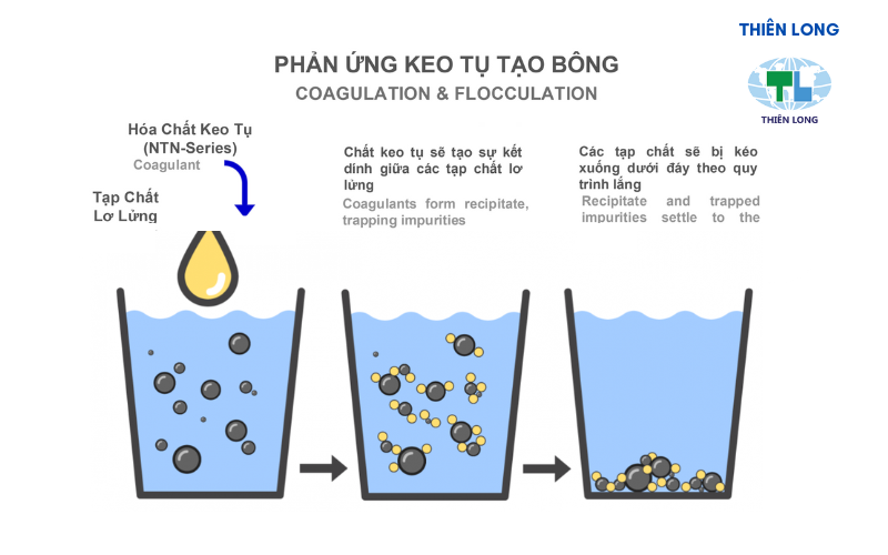 Keo tụ tạo bông