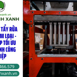 HỆ THỐNG TẨY RỬA BAO BÌ KIM LOẠI: GIẢI PHÁP TỐI ƯU CHO NGÀNH CÔNG NGHIỆP