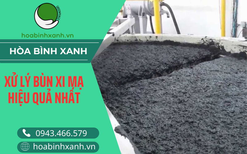 Xử lý bùn xi mạ