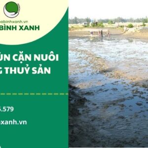GIẢI PHÁP XỬ LÝ BÙN THẢI NUÔI TRỒNG THỦY SẢN