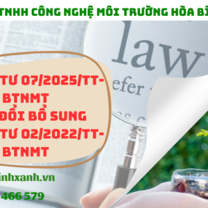 Thong tu 072025TT-BTNMT