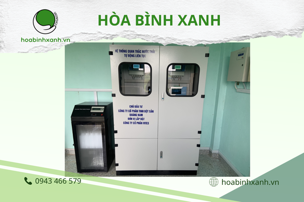 Hệ thống quan trắc nước thải tự động