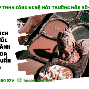phân tích mẫu nước thải thuộc da