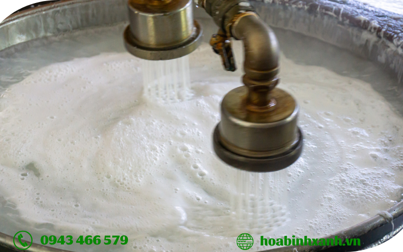 Phân tích mẫu nước thải ngành sản xuất bún Phân tích mẫu nước thải ngành sản xuất bún