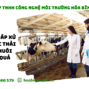 GIẢI PHÁP XỬ LÝ NƯỚC THẢI CHĂN NUÔI BỀN VỮNG