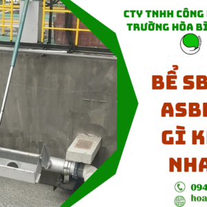 Bể SBR và ASBR có gì khác nhau?