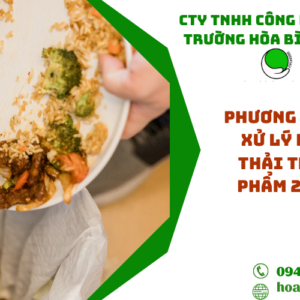 Phương pháp xử lý rác thải thực phẩm 2025