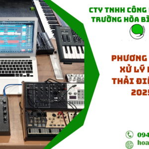 Phương pháp xử lý rác thải điện tử 2025